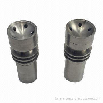 18mm Dab Essentials Domeless Titanium Nails, 1.75-inch Length, 11.2g Weight